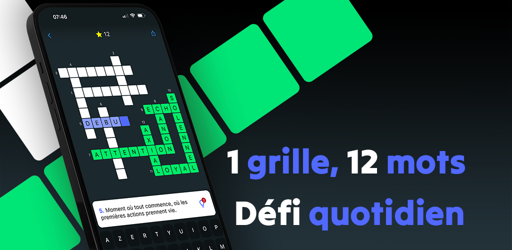 Capture d'écran de 12Mots